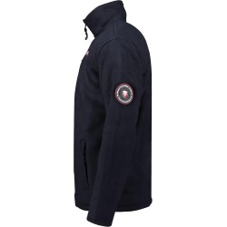 Geographical Norway Usine Men - Uomo Warm Thick Fleece Zip - Uomo Warm Winter Sweatshirt Jacket Soft - Felpa A Maniche Lunghe Fo