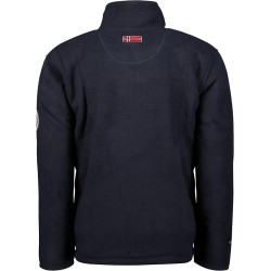 Geographical Norway Usine Men - Uomo Warm Thick Fleece Zip - Uomo Warm Winter Sweatshirt Jacket Soft - Felpa A Maniche Lunghe Fo