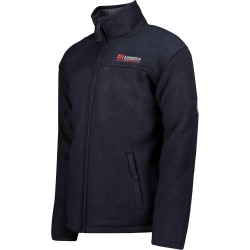 Geographical Norway Usine Men - Uomo Warm Thick Fleece Zip - Uomo Warm Winter Sweatshirt Jacket Soft - Felpa A Maniche Lunghe Fo