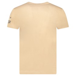 Geographical Norway Jidney Men - T-Shirt Cotone Uomo - Classica T-Shirt Estiva Logo - Camicia A Maniche Corta - Scollo V Regolar