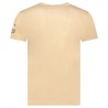 Geographical Norway Jidney Men - T-Shirt Cotone Uomo - Classica T-Shirt Estiva Logo - Camicia A Maniche Corta - Scollo V Regolar