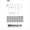 Geographical Norway Jidney Men - T-Shirt Cotone Uomo - Classica T-Shirt Estiva Logo - Camicia A Maniche Corta - Scollo V Regolar