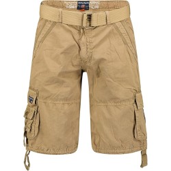 GEO Norway/Geographical Norway Pantheon Men - Pantaloncini/Bermuda Uomo - Pantaloni Cargo in Cotone, Abbigliamento da ragazzo/Uo