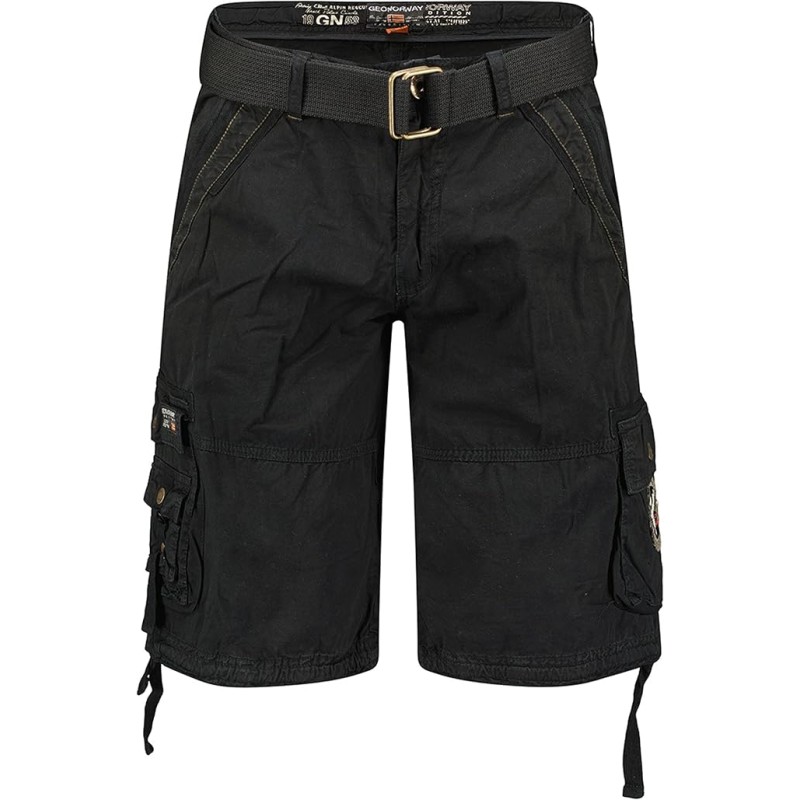 GEO Norway/Geographical Norway Pantheon Men - Pantaloncini/Bermuda Uomo - Pantaloni Cargo in Cotone, Abbigliamento da ragazzo/Uo