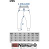 Geographical Norway Merato Men - Pantaloni Jogging Uomo Allenmento - Abbigliamento Sportivo Confortevole E Morbido con Tasche -