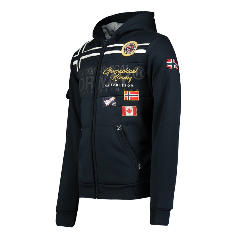 Geo Norway Garadock Men Felpa con cappuccio, Giacca da uomo/Felpa con zip per l'inverno | Abbigliamento, Felpe, Felpe da ragazzo