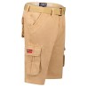 GEO NORWAY PIONEC - Bermuda Casual in Cotone da Uomo (Beige XL)