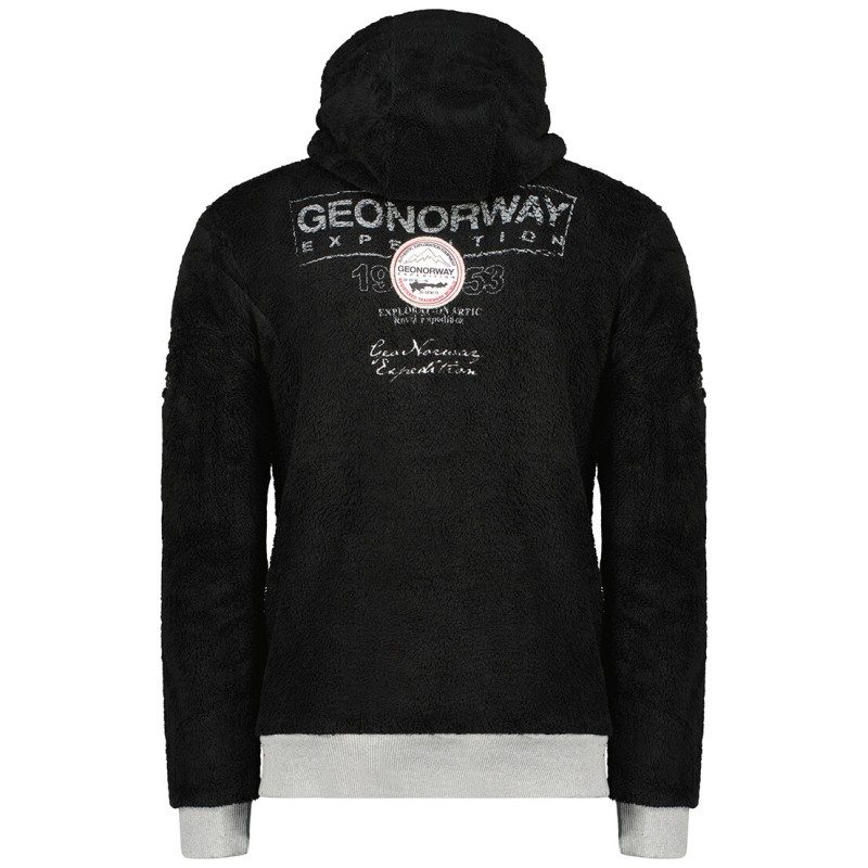 Felpa GEOGRAPHICAL NORWAY Uomo Men Flyer SHERCO Regular Fit Full Zip Cappuccio