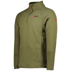 Geographical Norway  Felpa pile uomo Zip con tasche tug  termica