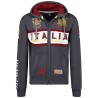GEOGRAPHICAL NORWAY FILIO NEW maglia Uomo Men Full Zip Cappuccio