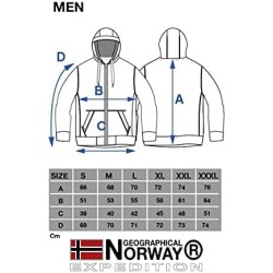 Geographical Norway Felpa da Uomo Gymclass Men