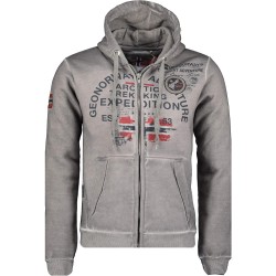 GEO NORWAY Gergen Men - Felpa con Cappuccio da Uomo