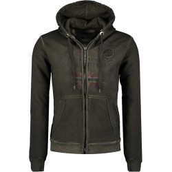 GEO NORWAY Gergen Men - Felpa con Cappuccio da Uomo