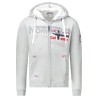 Geographical Norway - Felpa con Cappuccio in Pile, da Uomo, Modello Gisland, Disponibile in 4 Colori (S-XXXL)