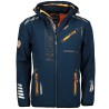 Geographical Norway Giacca Royaute Giubbotto Invernale Uomo 100% Poliestere Grigio Scuro