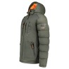 Geographical Norway Beachwood Men - Cappotto Antivento Uomo - Giacca Invernale Caldo - Giacca Con Fodera Impermeabile Resistente