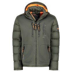 Geographical Norway Beachwood Men - Cappotto Antivento Uomo - Giacca Invernale Caldo - Giacca Con Fodera Impermeabile Resistente
