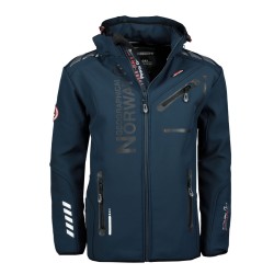 Geographical Norway Giacca Royaute Giubbotto Invernale Uomo 100% Poliestere Grigio Scuro