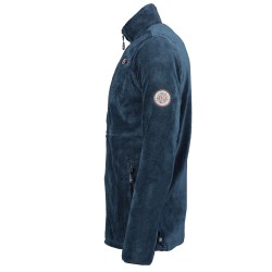 Geographical Norway  Felpa pile uomo Zip con tasche UPLOAD
