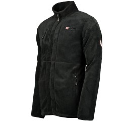 Geographical Norway  Felpa pile uomo Zip con tasche UPLOAD