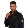 Geographical Norway  Felpa pile uomo Zip con tasche UPLOAD